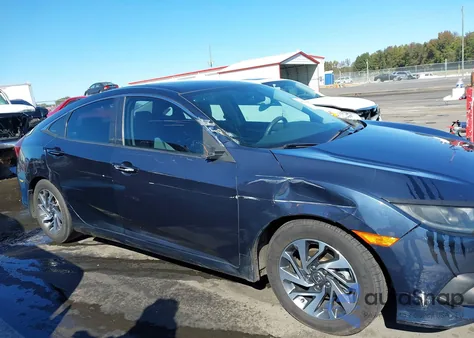 2016 Honda Civic Ex from USA, damaged, VIN 19XFC2F78GE059817